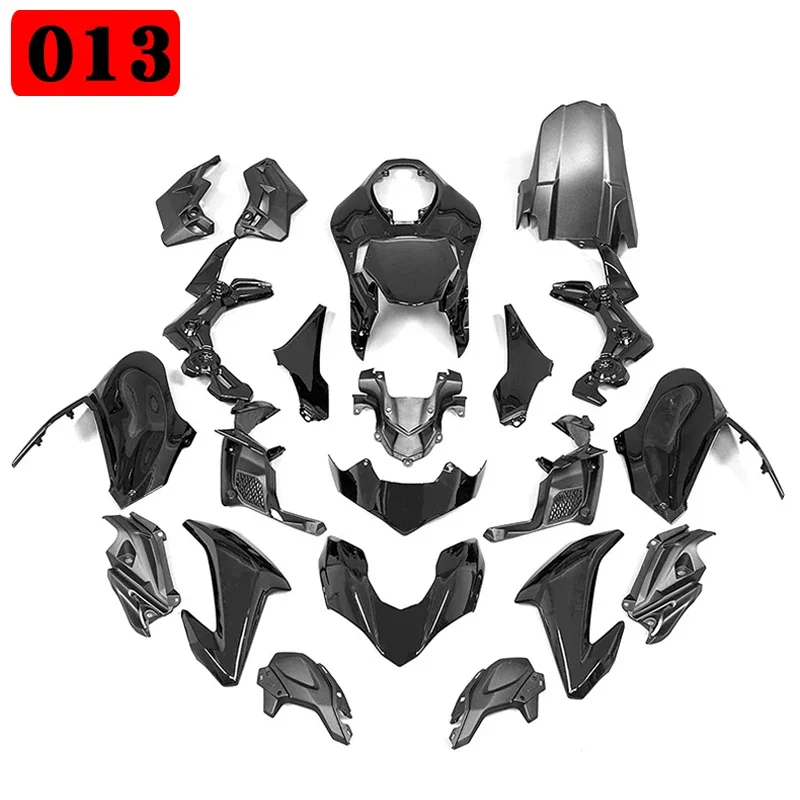 Fit For Kawasaki Z 900 2017 2018 2019 Motorcycle Black Fairings 22 PCS Injection Panel Bodywork Frame Protector Kits Z900 Parts