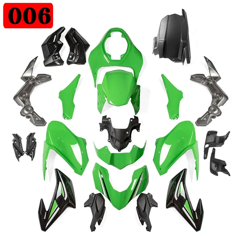 Fit For Kawasaki Z 900 2017 2018 2019 Motorcycle Black Fairings 22 PCS Injection Panel Bodywork Frame Protector Kits Z900 Parts