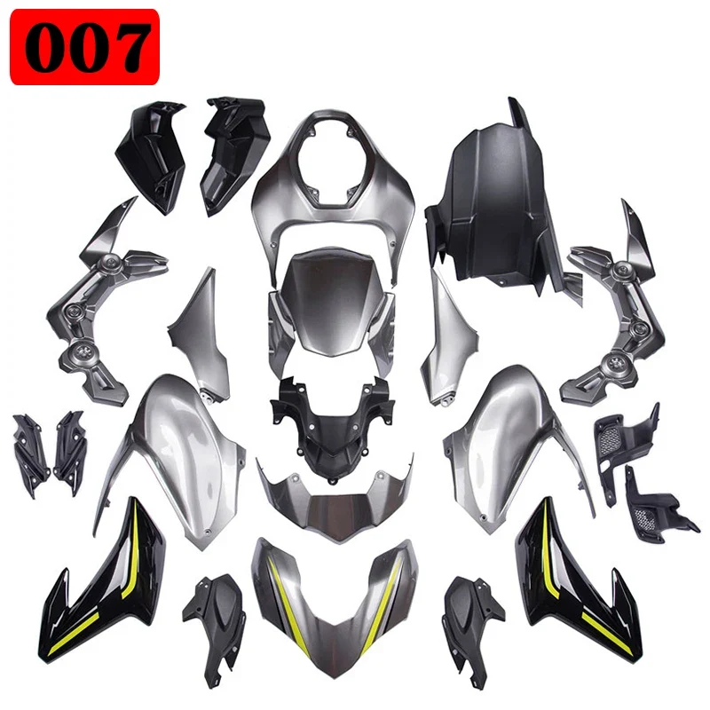 Fit For Kawasaki Z 900 2017 2018 2019 Motorcycle Black Fairings 22 PCS Injection Panel Bodywork Frame Protector Kits Z900 Parts