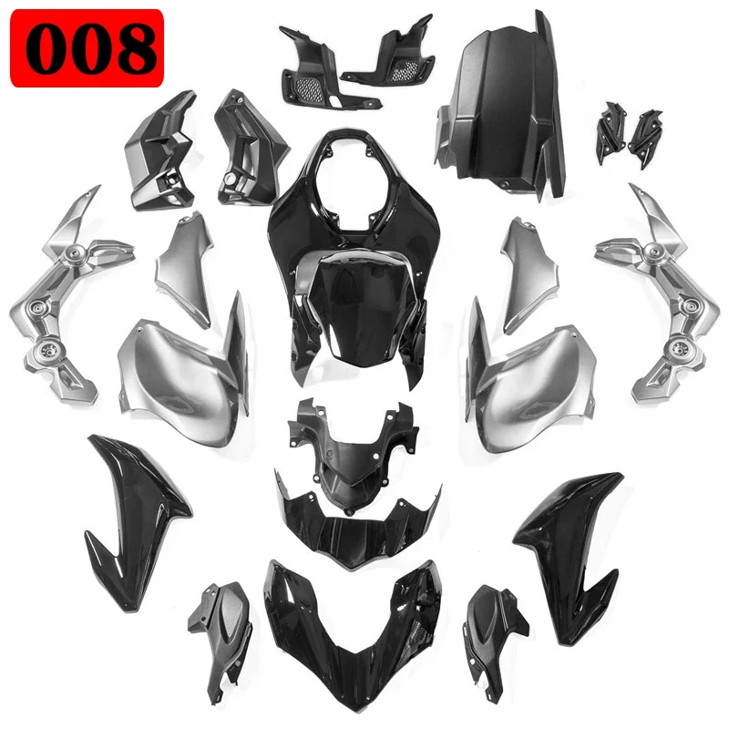 Fit For Kawasaki Z 900 2017 2018 2019 Motorcycle Black Fairings 22 PCS Injection Panel Bodywork Frame Protector Kits Z900 Parts