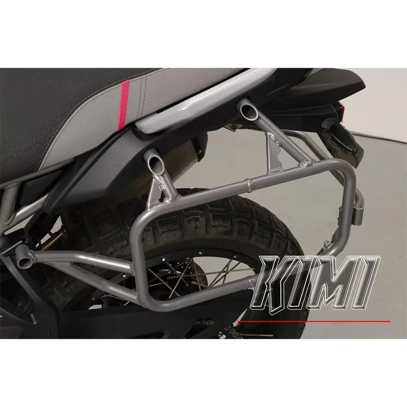For CFMOTO 450MT CF MOTO Motorcycle Side Saddlebag Luggage Pannier Rack Trunk Travel Box Toolbox Bracket Mount Frame Accessories