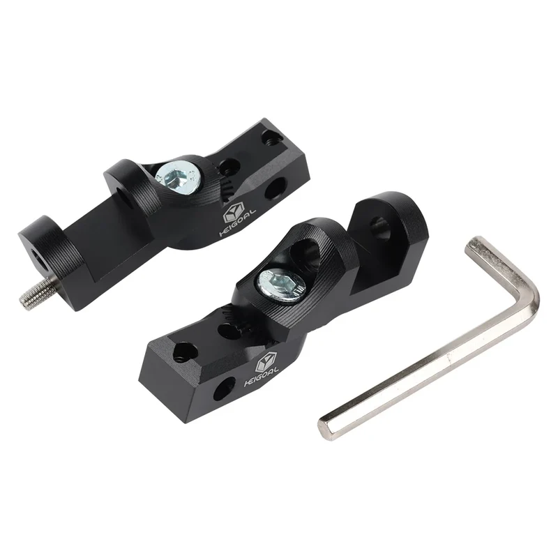 Motorcycle Accessories Driver Footrest Relocation Rider Foot Pegs Footpeg Lowering Kit For BMW R1200GS LC Adventure R1200 GS ADV
