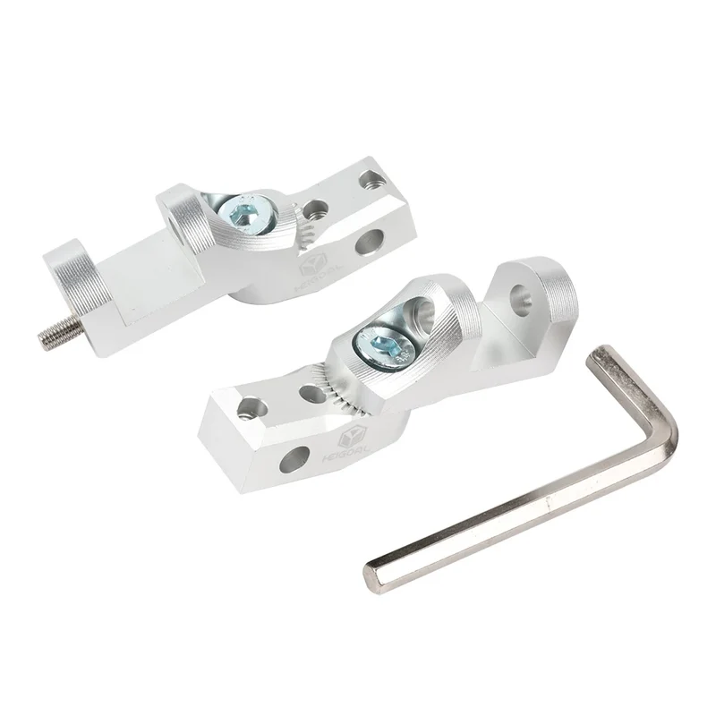 Motorcycle Accessories Driver Footrest Relocation Rider Foot Pegs Footpeg Lowering Kit For BMW R1200GS LC Adventure R1200 GS ADV