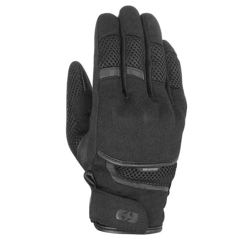Oxford GM18110/GW21110-biker glove man or woman model Brisbane Air summer size XS to 3XL breathable leather motorcycle
