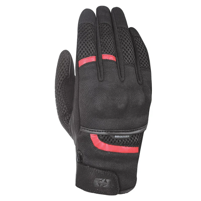 Oxford GM18110/GW21110-biker glove man or woman model Brisbane Air summer size XS to 3XL breathable leather motorcycle