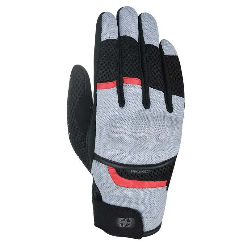 Oxford GM18110/GW21110-biker glove man or woman model Brisbane Air summer size XS to 3XL breathable leather motorcycle