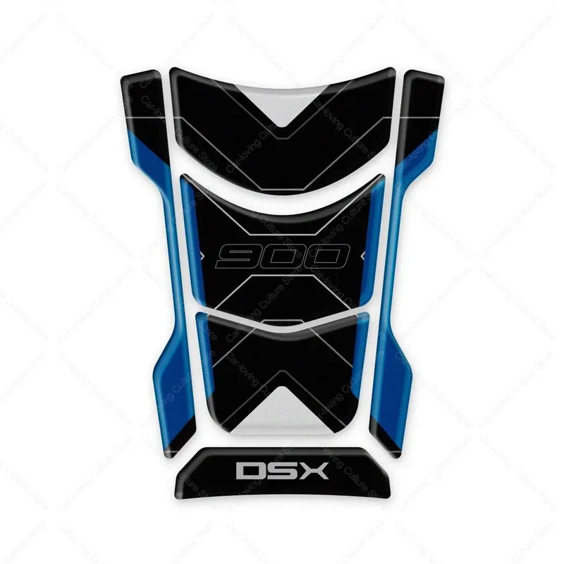 For Voge Valico 900DSX 900 DSX 2024 Motorcycle Tank Pad Kit Sticker Waterproof Scratch-Resistant 3D Resin Protective Sticker
