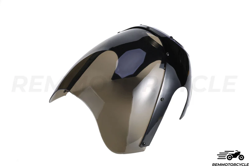 Tete de fourche Cafe Racer Noir Type 2