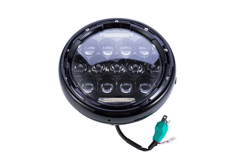 Phare Multi DRL 7 pouces 45W 6500K Coque Fine