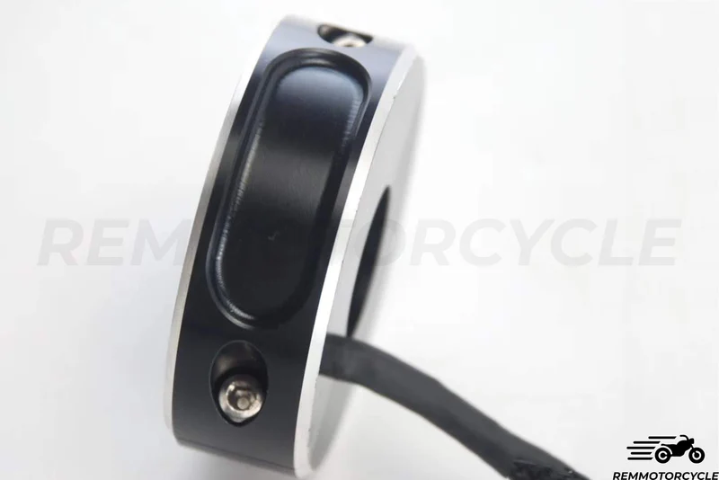Commodo moto 3 boutons SNAP noir