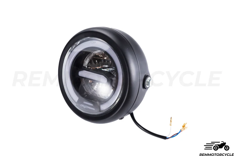 Phare Moto LED 16.5 CM