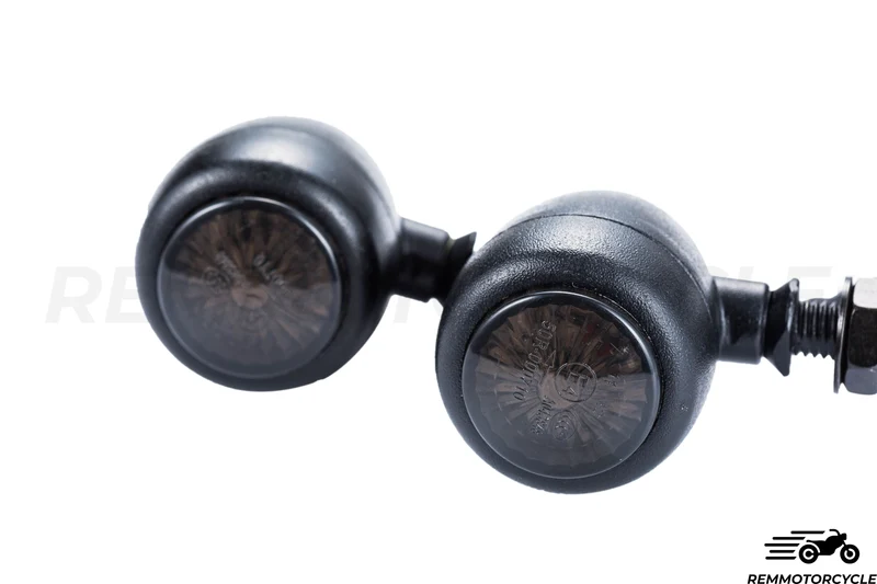 Paire de Clignotants LED FULL Noir