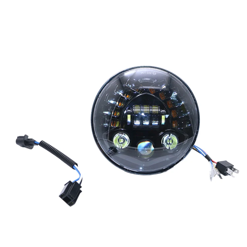 Phare Multi DRL 7 pouces Clignotants intégrés