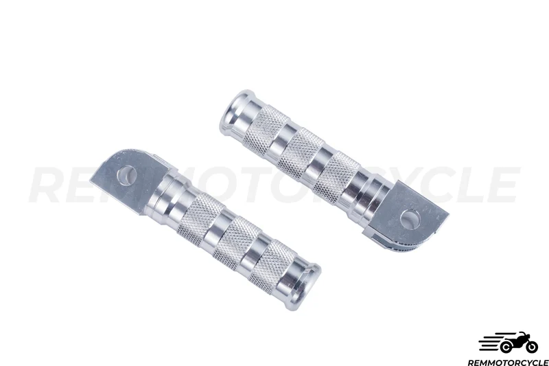 Reposes pieds CNC Aluminium Chrome