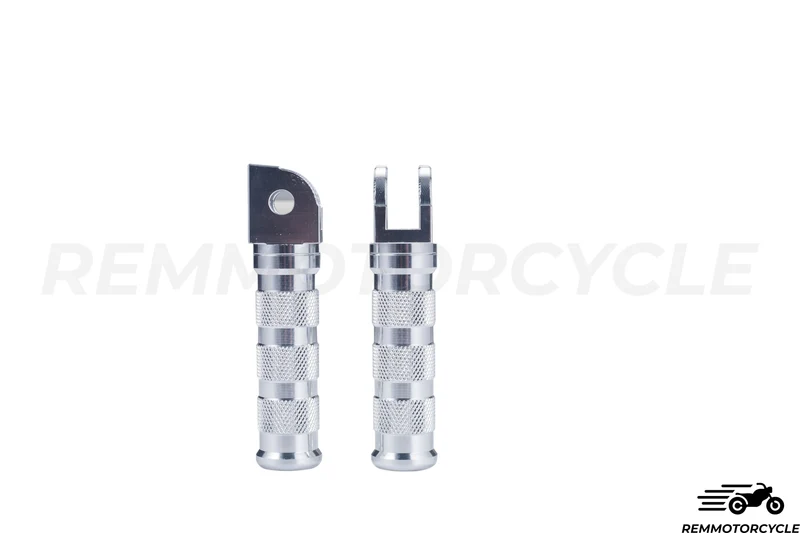 Reposes pieds CNC Aluminium Chrome