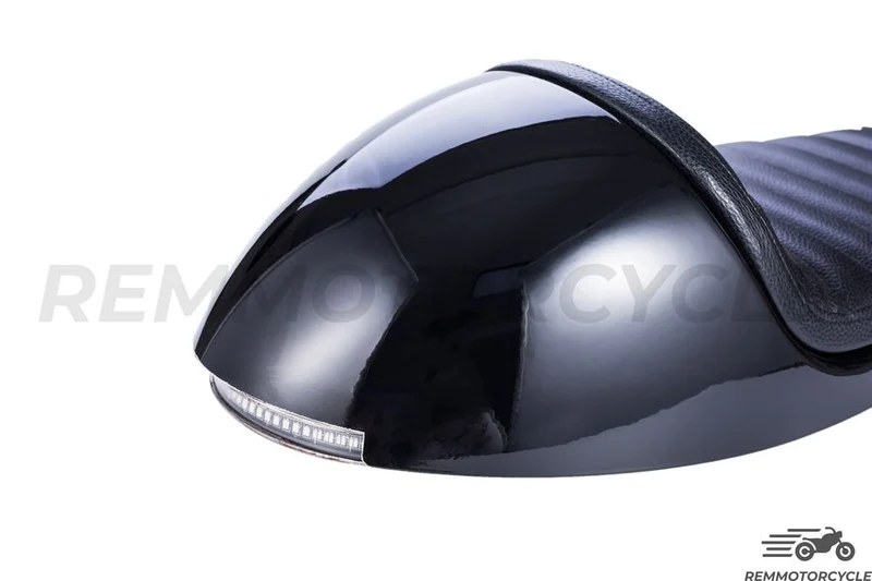 Selle Noir Coque Noir avec Boucle Longue LED intégré