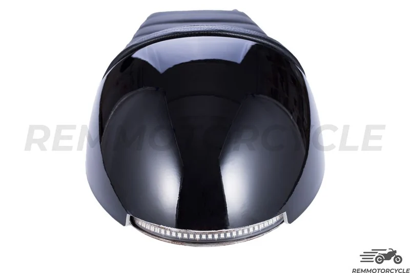 Selle Noir Coque Noir avec Boucle Longue LED intégré