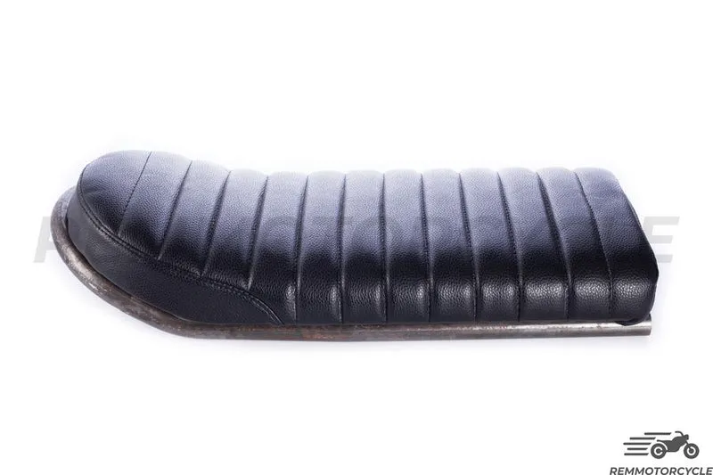 Selle Noir relevée Type 2 fond en métal 50 ou 60 cm avec Boucle Avec ou Sans LED