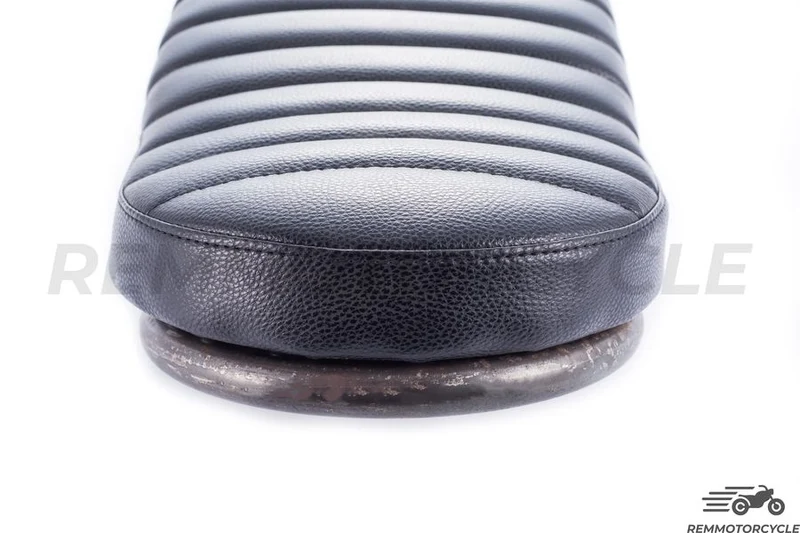 Selle Noir relevée Type 2 fond en métal 50 ou 60 cm avec Boucle Avec ou Sans LED
