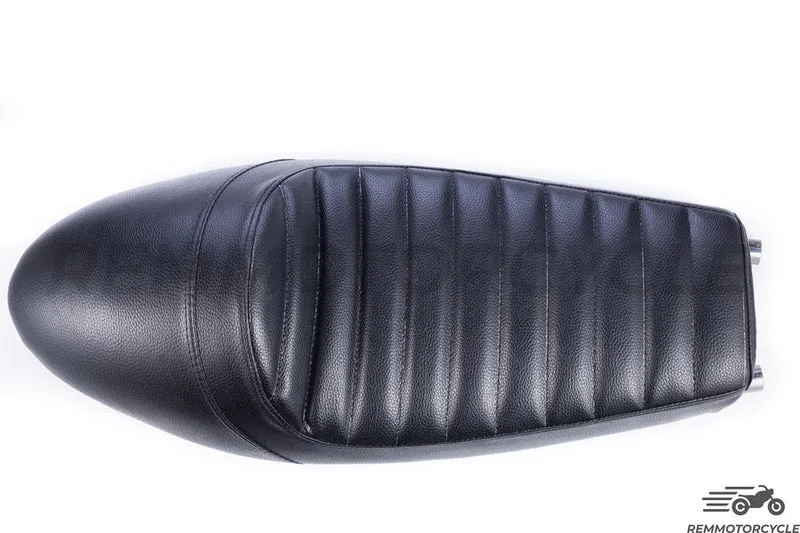Selle Racing 2 avec Boucle à bande LED Noir