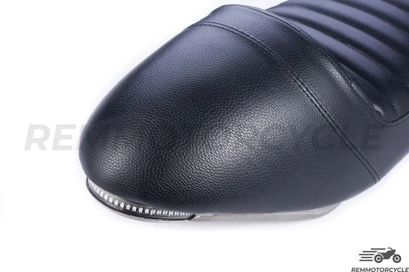Selle Racing 2 avec Boucle à bande LED Noir
