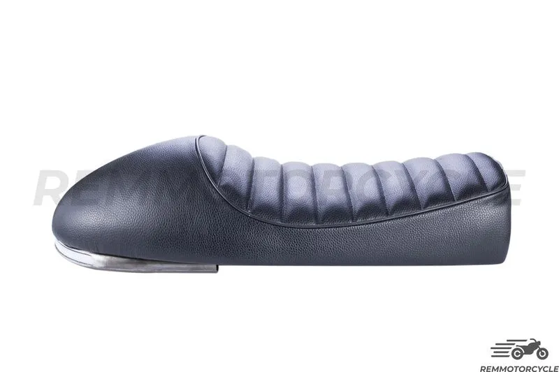 Selle Noir Racing + Boucle LED cligntotants Défilants