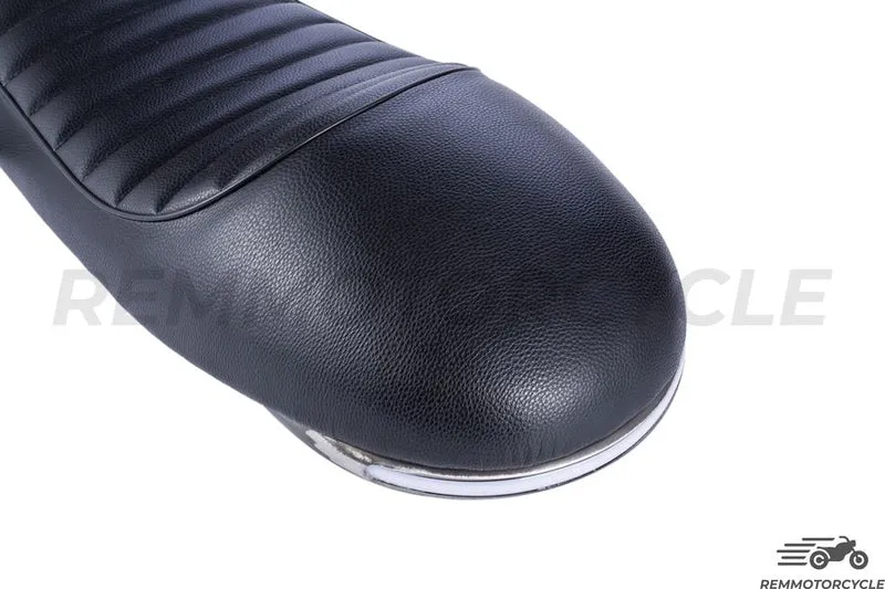 Selle Noir Racing + Boucle LED cligntotants Défilants