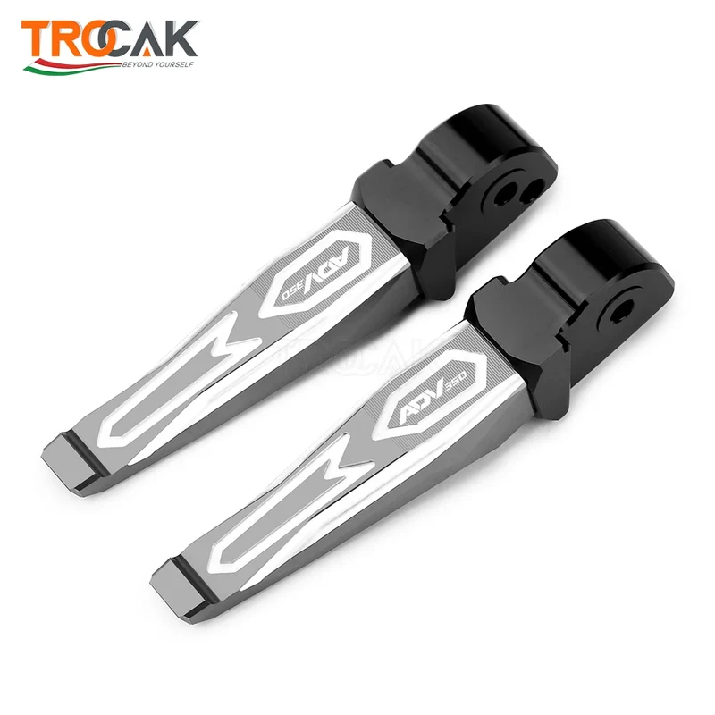 For HONDA ADV350 ADV 350 2021-2023 Motorcycle Accessories Rear Passenger Footrest Foot Rest Pegs Rear Pedals anti-slip pedals