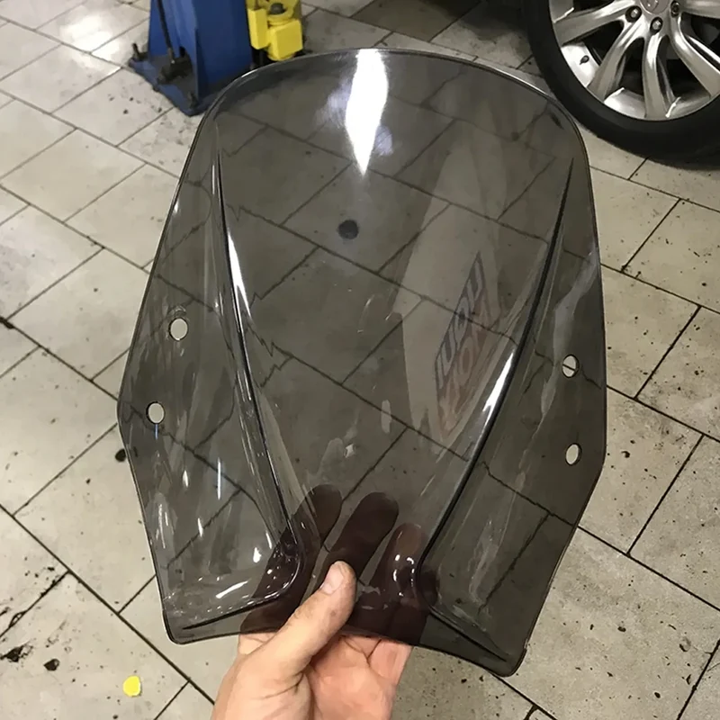 For CFMOTO CF 300NK NK 300 Accessories Moto NK300 Windscreen Windshield Double Bubble Wind Deflector w/ Bracket Universal Screen