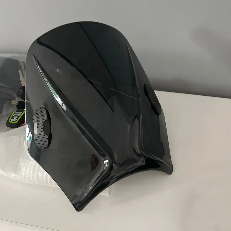 For CFMOTO CF 300NK NK 300 Accessories Moto NK300 Windscreen Windshield Double Bubble Wind Deflector w/ Bracket Universal Screen