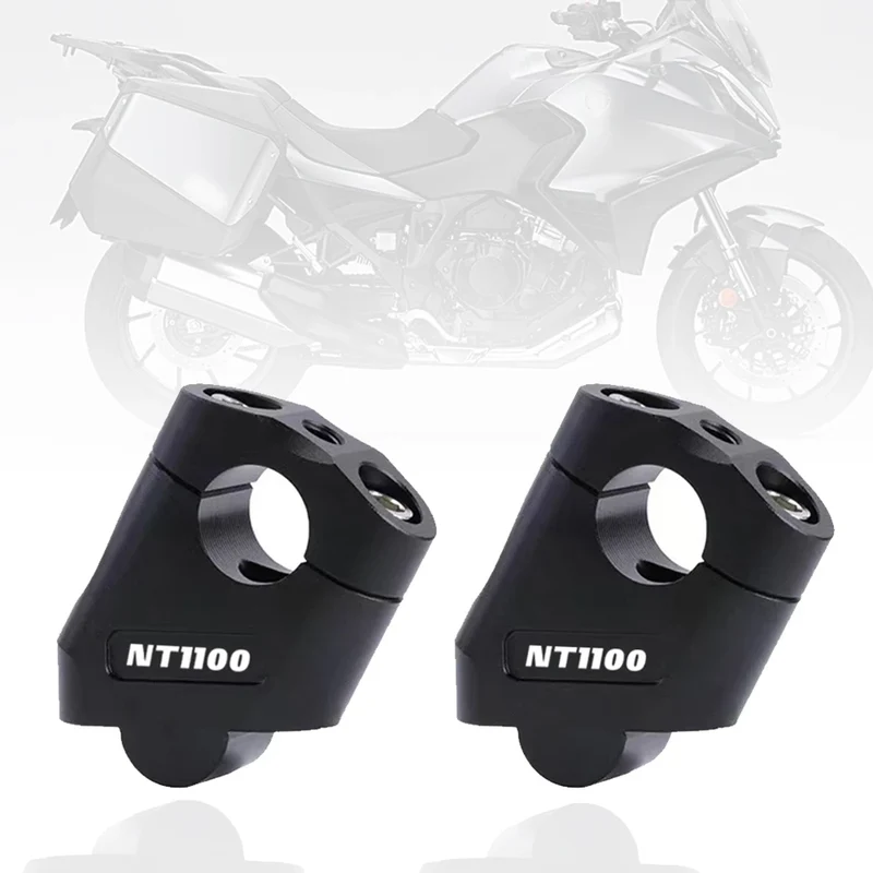 Motorcycle Handlebar Riser Bar Mount Handle Heightening Clamp Pit Motorbike Accessories For Honda NT1100 NT 1100 2023