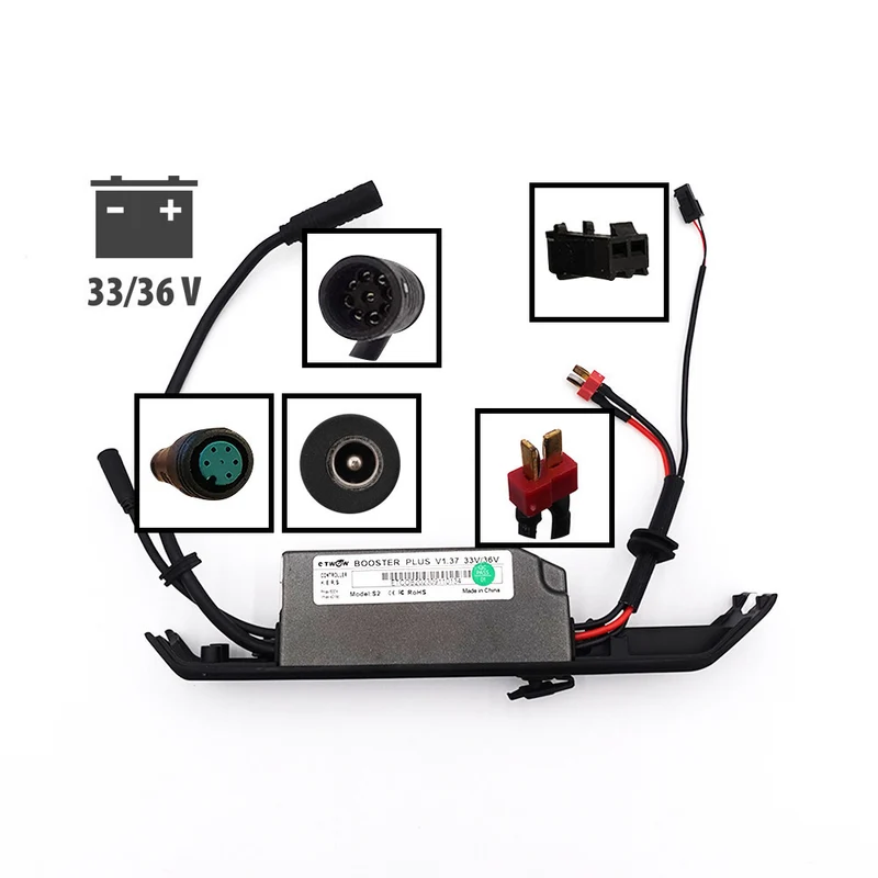 Controleur Etwow booster V / Plus S sans radiateur noir ou gris (Gris)