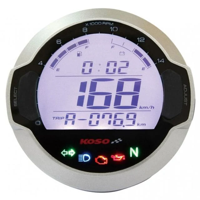 Marcador multifuncion DL-03S D64 0-360 km/h - 15000 RPM (CE) Koso