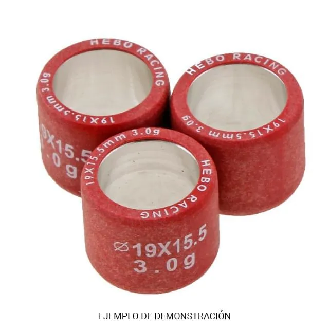 Rodillos 19x15,5mm Hebo Racing