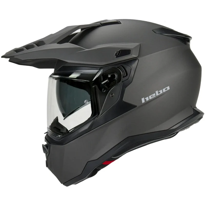 Casco Hebo XP22 Transam - Titanio Mate