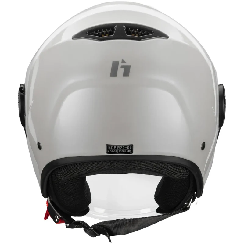 Casco Hebo Demi Jet CTR - Blanco Brillo