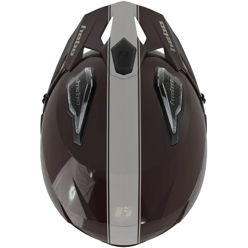 Casco Hebo Zone 5 Line - Granate Brillo