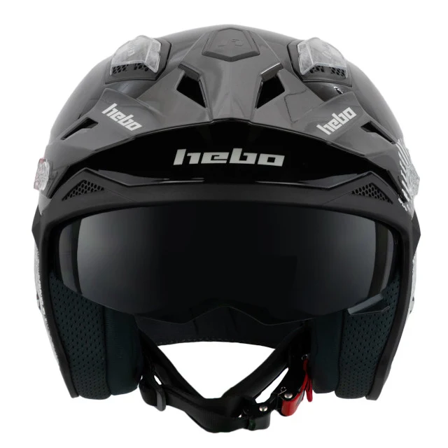 Casco Hebo Zone 5 H Type - Negro Brillo