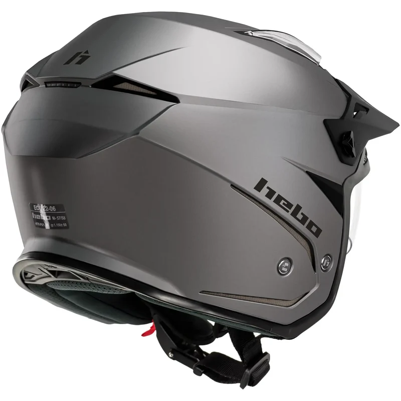 Casco Hebo Zone 5 Duo - Titanio Mate