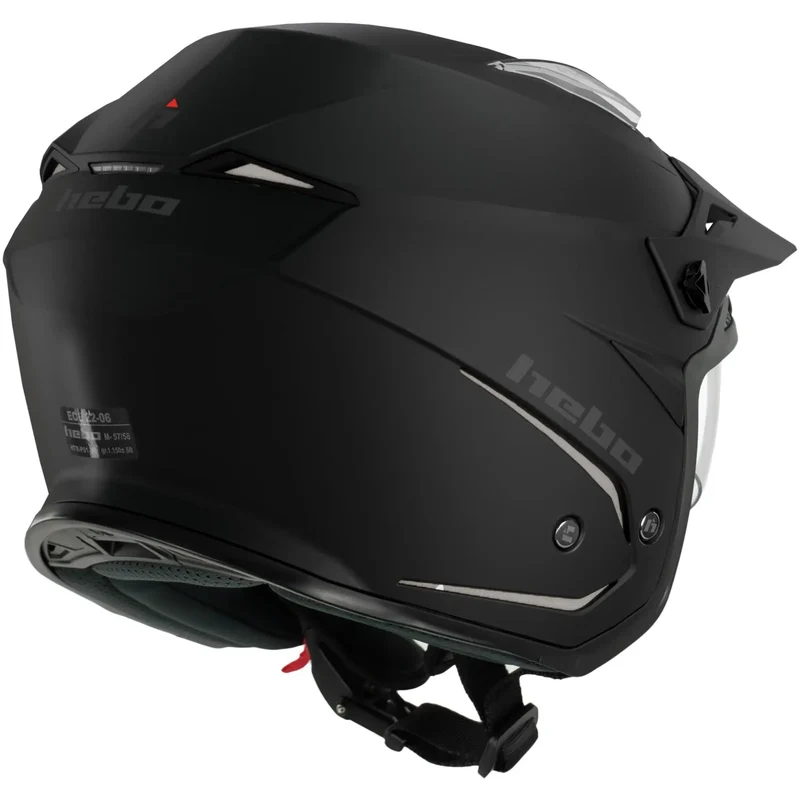 Casco Hebo Zone 5 Monocolor - Negro Mate