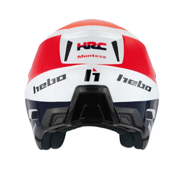 Casco trial Hebo Zone Pro Montesa Team - blanco