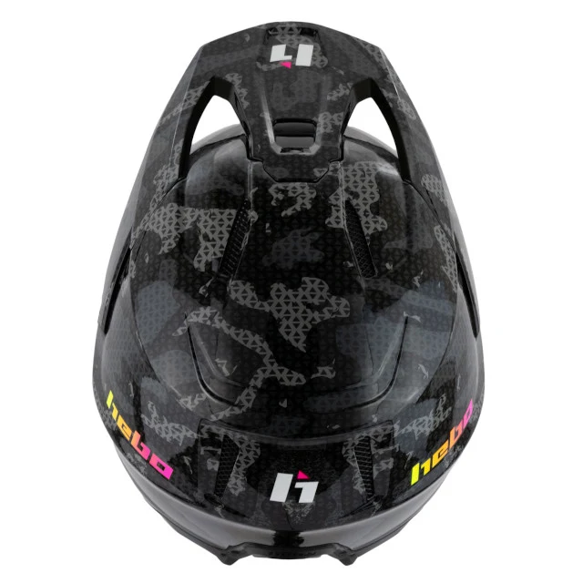 Casco trial Hebo Zone Pro Camo - negro
