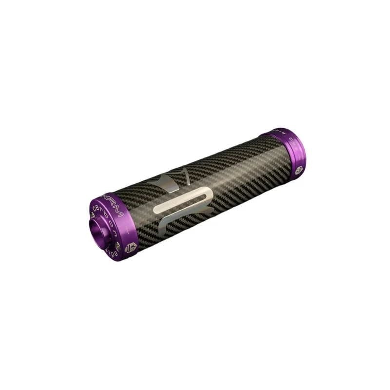 Silenciador escape KRM 70-90cc carbono