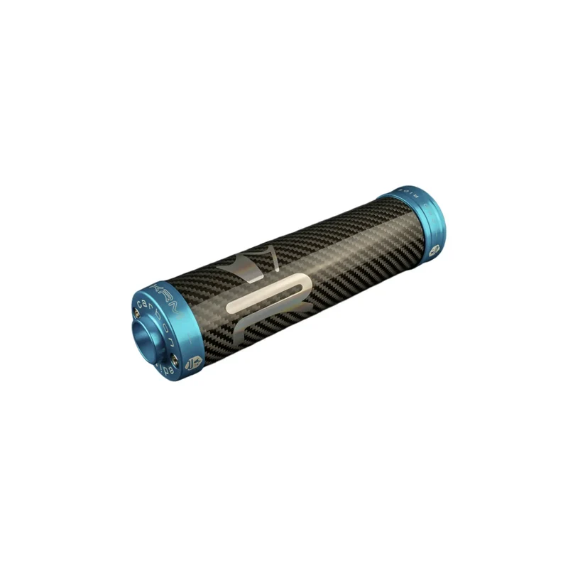 Silenciador escape KRM 70-90cc carbono