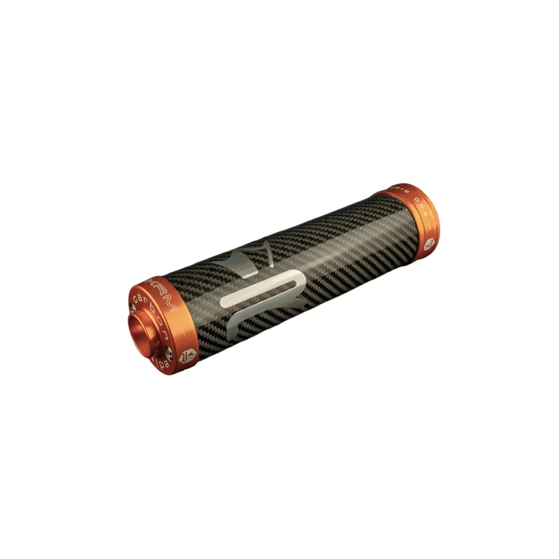 Silenciador escape KRM 70-90cc carbono