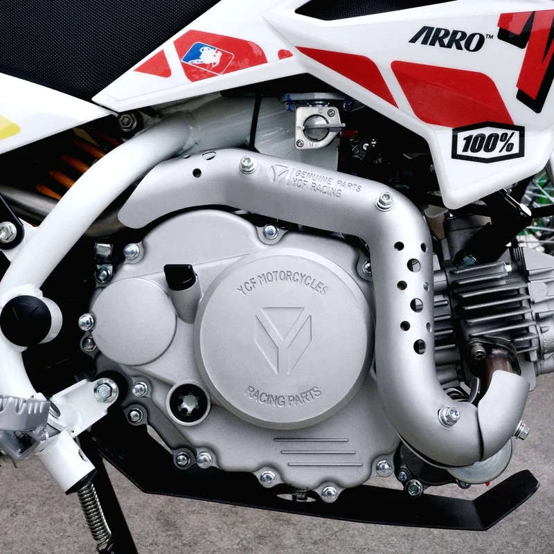 Pitbike YCF 50A Limited Edition blanca
