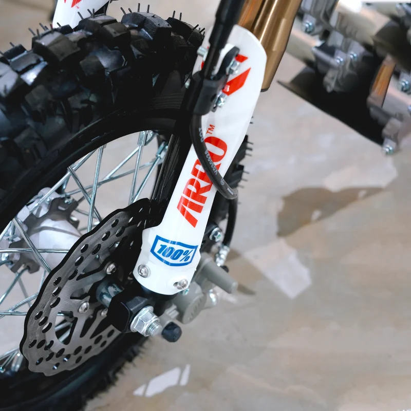 Pitbike YCF 50A Limited Edition blanca