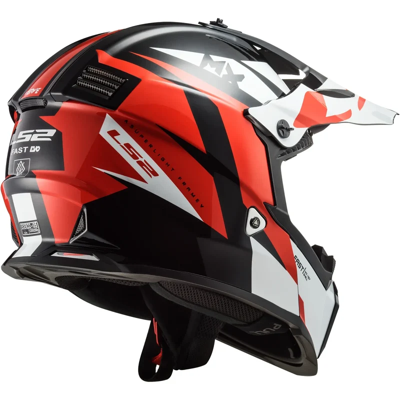 Casco LS2 MX437 Fast Evo Mini Strike