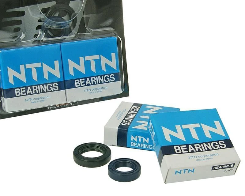 Kit rodamientos y retenes cigüeñal Piaggio scooter 50 Naraku