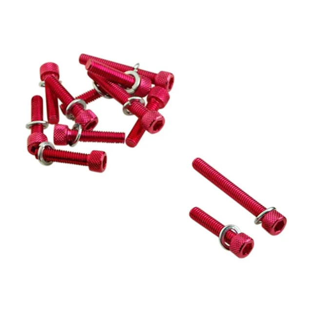Tornillos carter Minarelli scooter 50 Tun´R - rojo